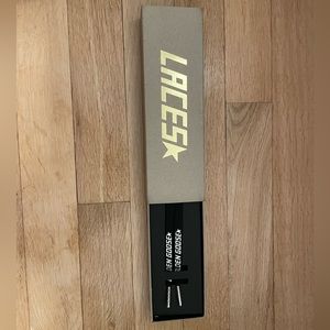 Golden goose laces black